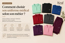 Uniforme médical Maroc Kral  collection de blouses et pyjamas médicaux pour médecins, infirmiers, dentistes, kinésithérapeutes, esthéticiennes et professionnels du bien-être. Guide pour choisir la tenue professionnelle adapté