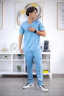 Pyjama médical homme | Uniformes Kral Maroc.