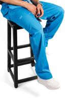 Kral uniforme et pyjama médical collection le col homme bleu