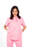 Kral uniforme et pyjama médical collection le col femme rose