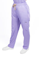 Kral uniforme et pyjama médical collection le col femme mauve clair