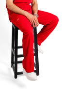 Kral uniforme et pyjama médical collection le col homme rouge