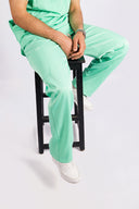 Kral uniforme et pyjama médical collection le col femme vert eau