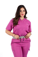 Kral uniforme et pyjama médical collection Signature fuchsia