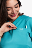 Kral uniforme et pyjama médical collection Signature turquois