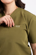 Kral uniforme et pyjama médical collection Signature vert foret