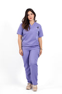 Kral uniforme et pyjama médical collection Signature mauve