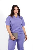 Kral uniforme et pyjama médical collection Signature mauve