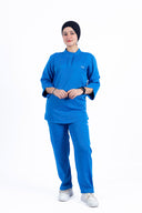Kral uniforme et pyjama médical collection 3/4 femme bleu