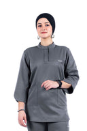 Kral uniforme et pyjama médical collection 3/4 femme gris