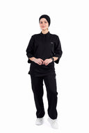 Kral uniforme et pyjama médical collection 3/4 femme noir
