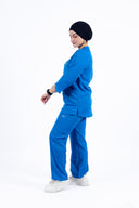 Kral uniforme et pyjama médical collection 3/4 femme bleu
