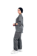 Kral uniforme et pyjama médical collection 3/4 femme gris