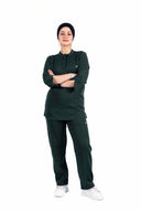 Kral uniforme et pyjama médical collection 3/4 femme vert foret