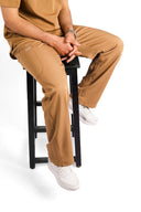 Kral uniforme et pyjama médical collection le col homme sable